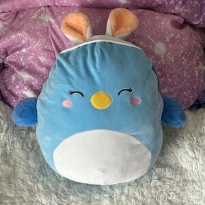 NWT 16” Bebe blue bird with bunny ears